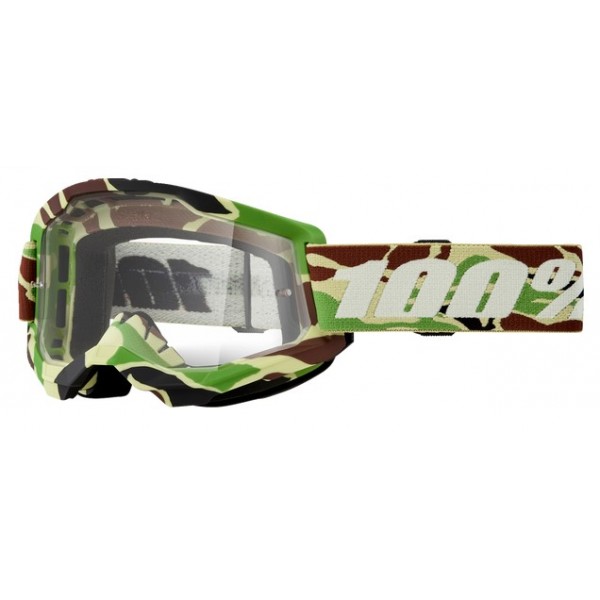 100% STRATA 2 PROZORNA MOTOKROS OČALA WAR CAMO 100% STRATA 2 PROZORNA MOTOKROS OČALA WAR CAMO
